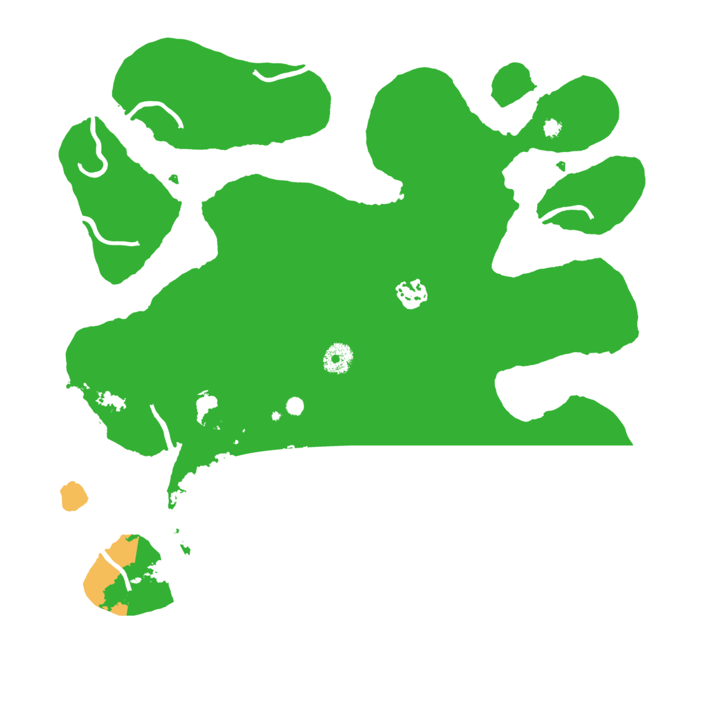 Biome Rust Map: Procedural Map, Size: 3500, Seed: 785667