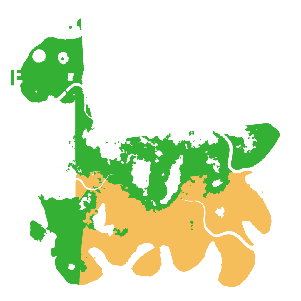 Biome Rust Map: Procedural Map, Size: 4000, Seed: 1850571049