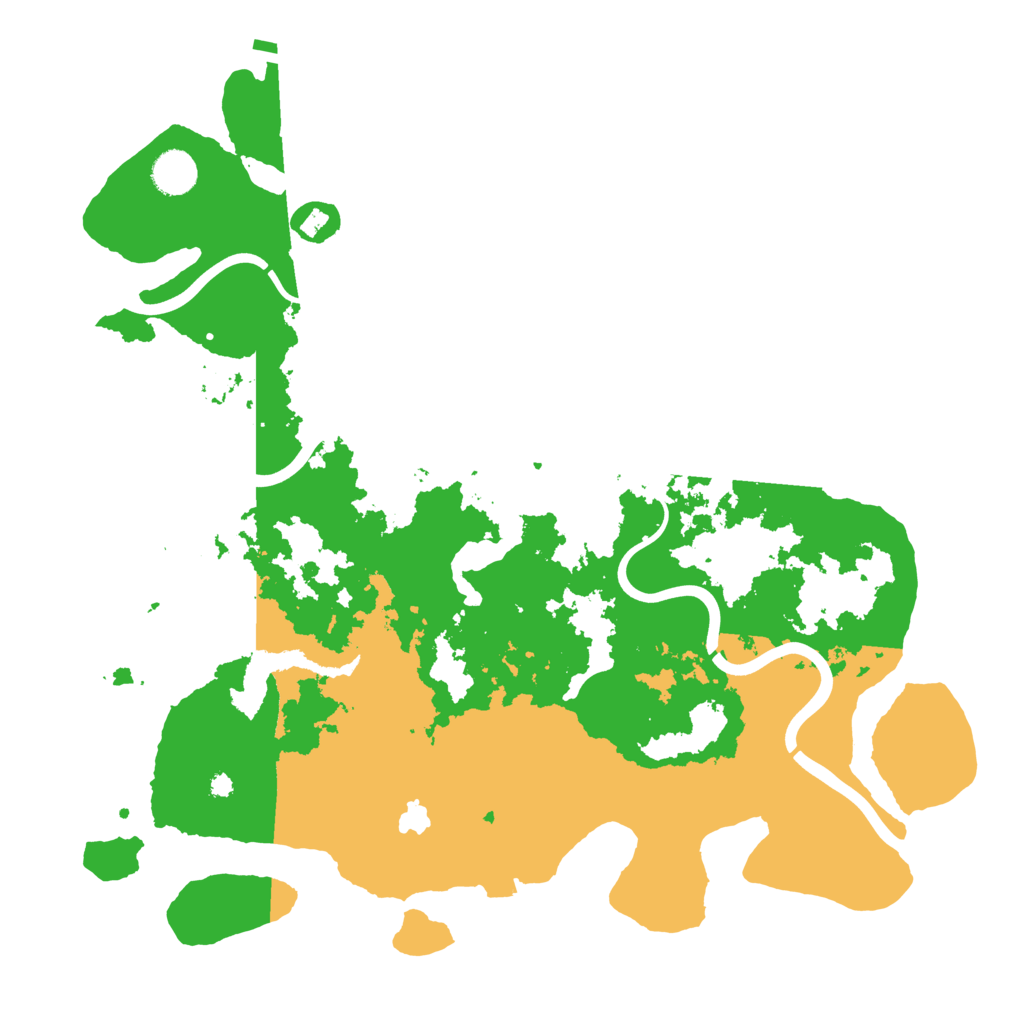 Biome Rust Map: Procedural Map, Size: 4000, Seed: 194815