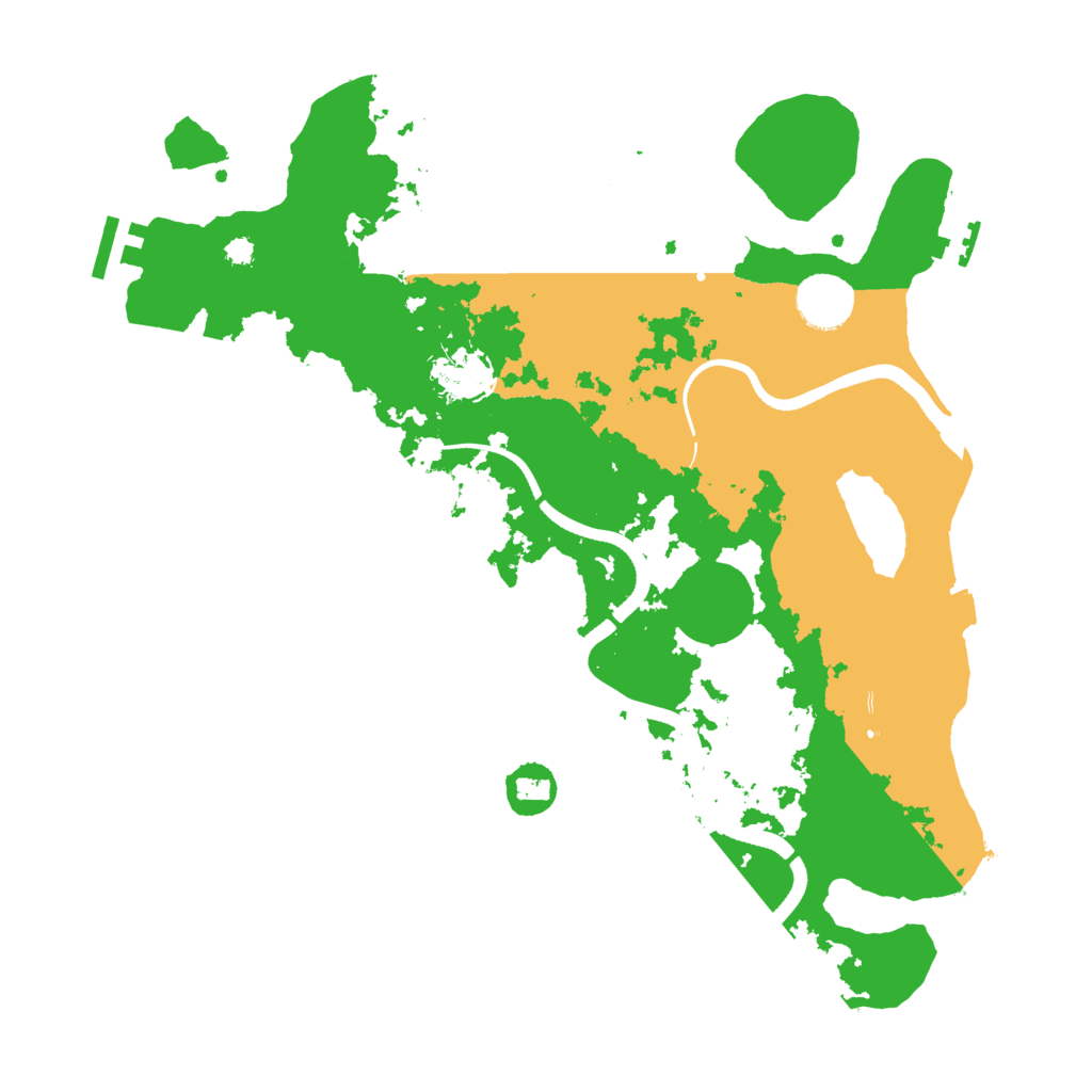 Biome Rust Map: Procedural Map, Size: 3500, Seed: 1479705716