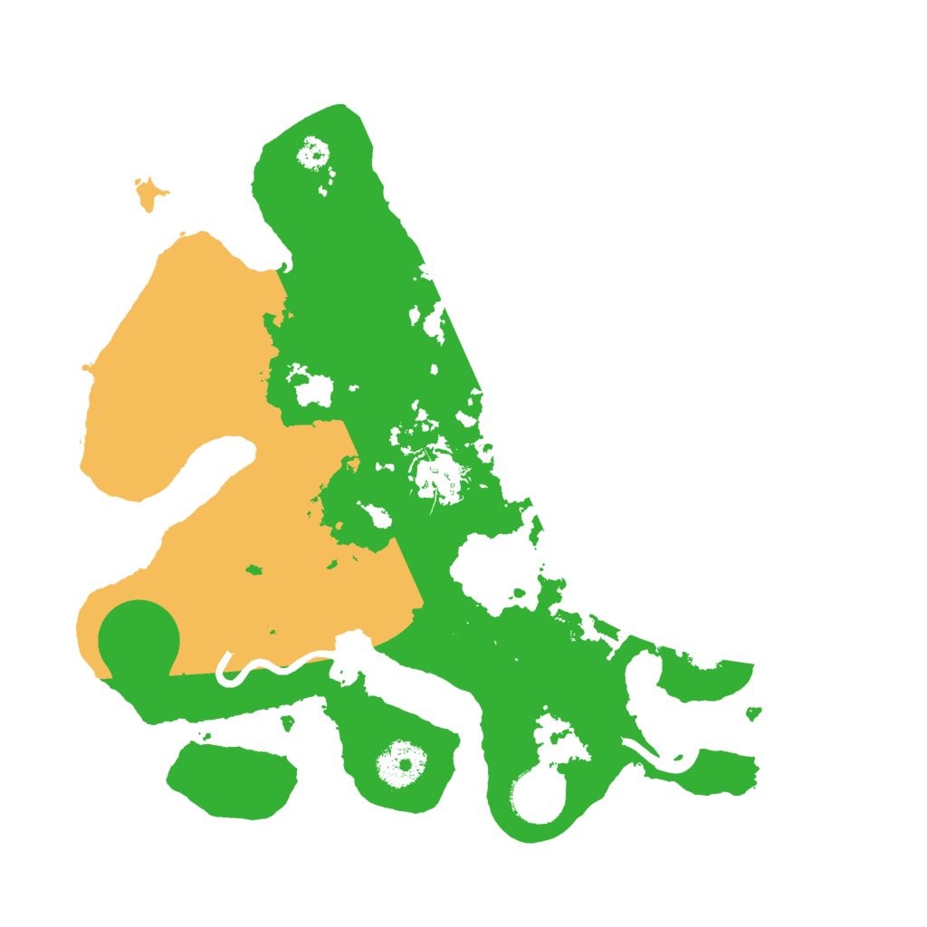 Biome Rust Map: Procedural Map, Size: 3000, Seed: 1946604532