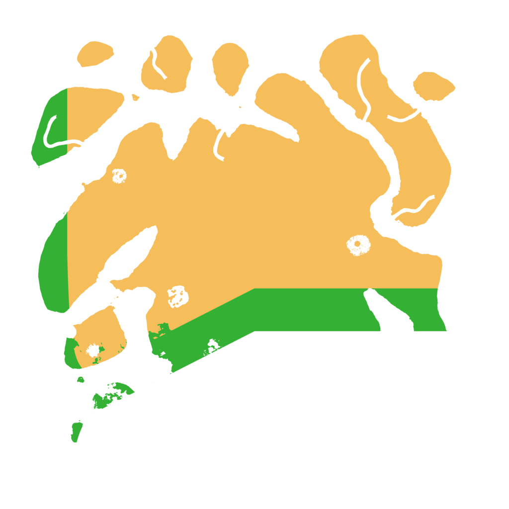 Biome Rust Map: Procedural Map, Size: 3500, Seed: 5050