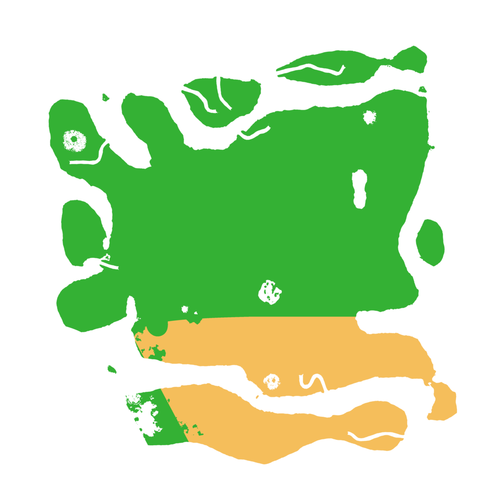 Biome Rust Map: Procedural Map, Size: 3333, Seed: 33333