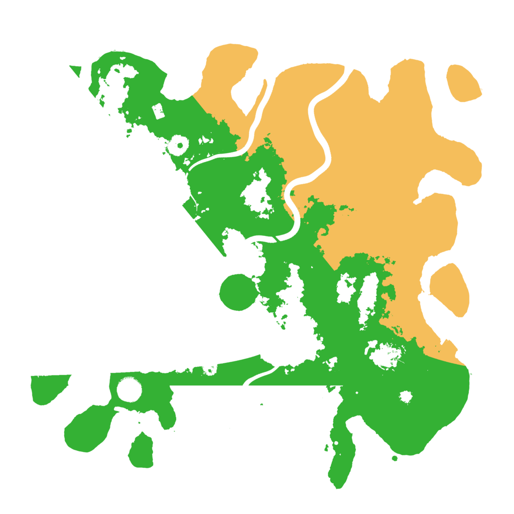 Biome Rust Map: Procedural Map, Size: 3750, Seed: 1463046333