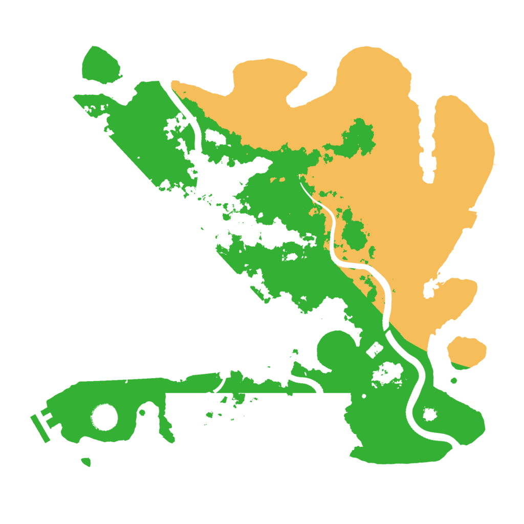 Biome Rust Map: Procedural Map, Size: 3500, Seed: 1683085081
