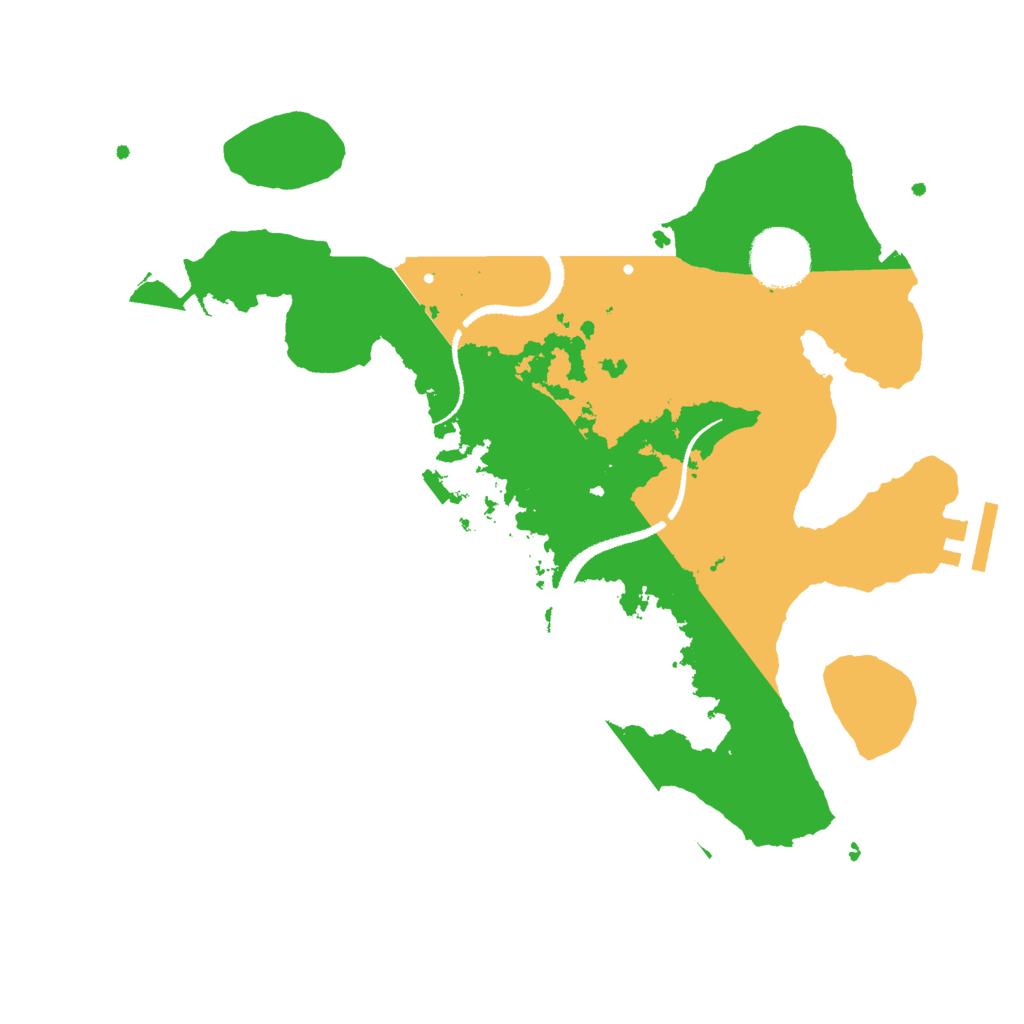 Biome Rust Map: Procedural Map, Size: 3000, Seed: 1446208903