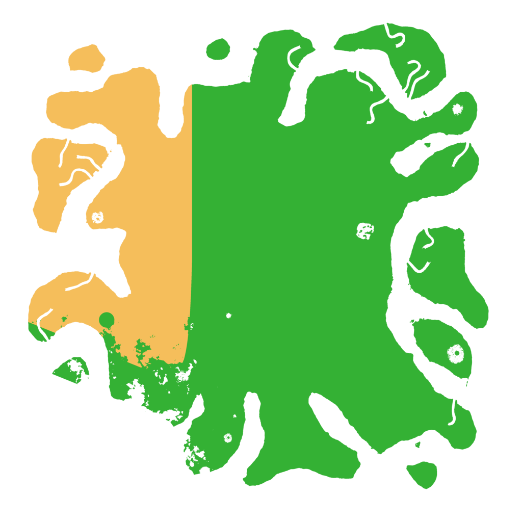Biome Rust Map: Procedural Map, Size: 4500, Seed: 1101230385