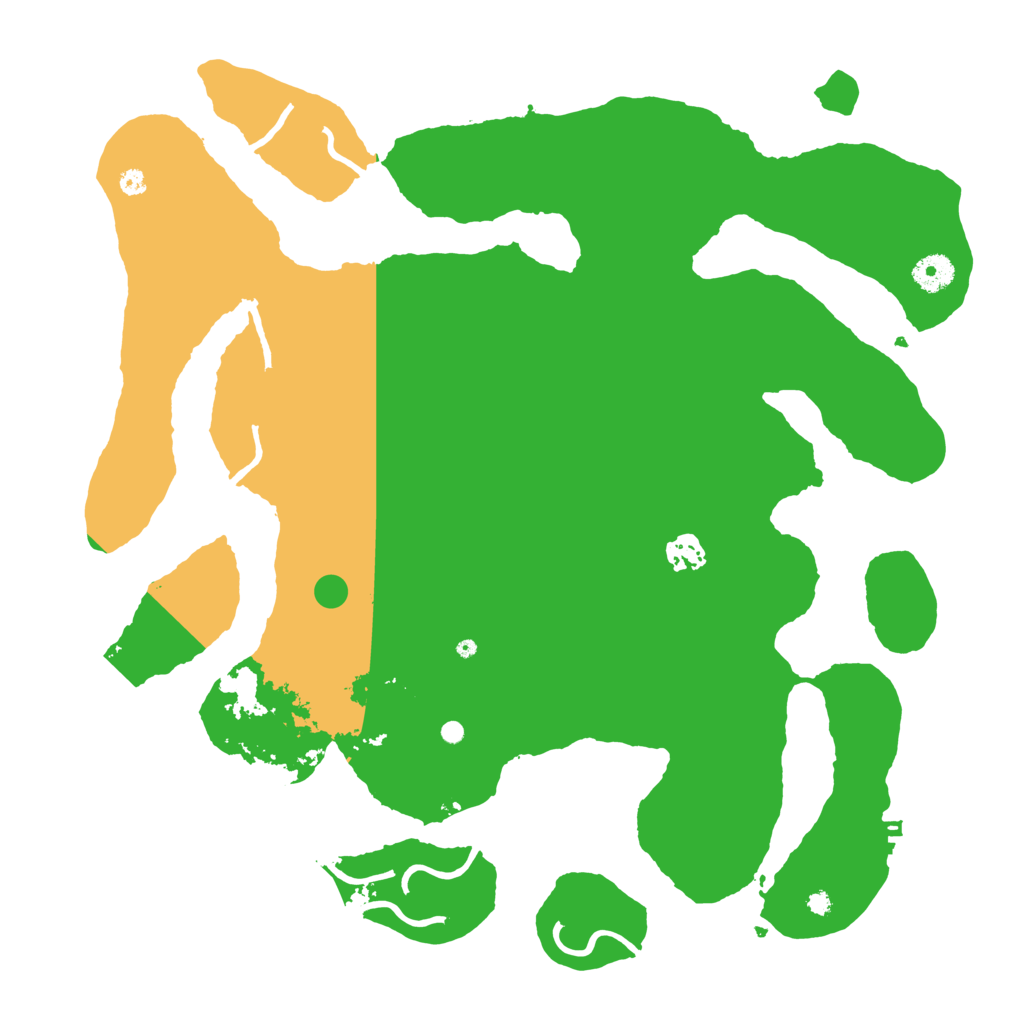 Biome Rust Map: Procedural Map, Size: 4000, Seed: 599171