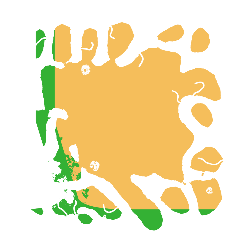 Biome Rust Map: Procedural Map, Size: 3750, Seed: 279743473