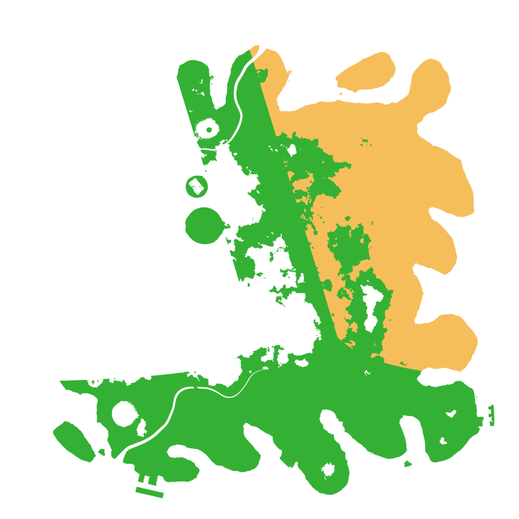 Biome Rust Map: Procedural Map, Size: 3750, Seed: 279743473