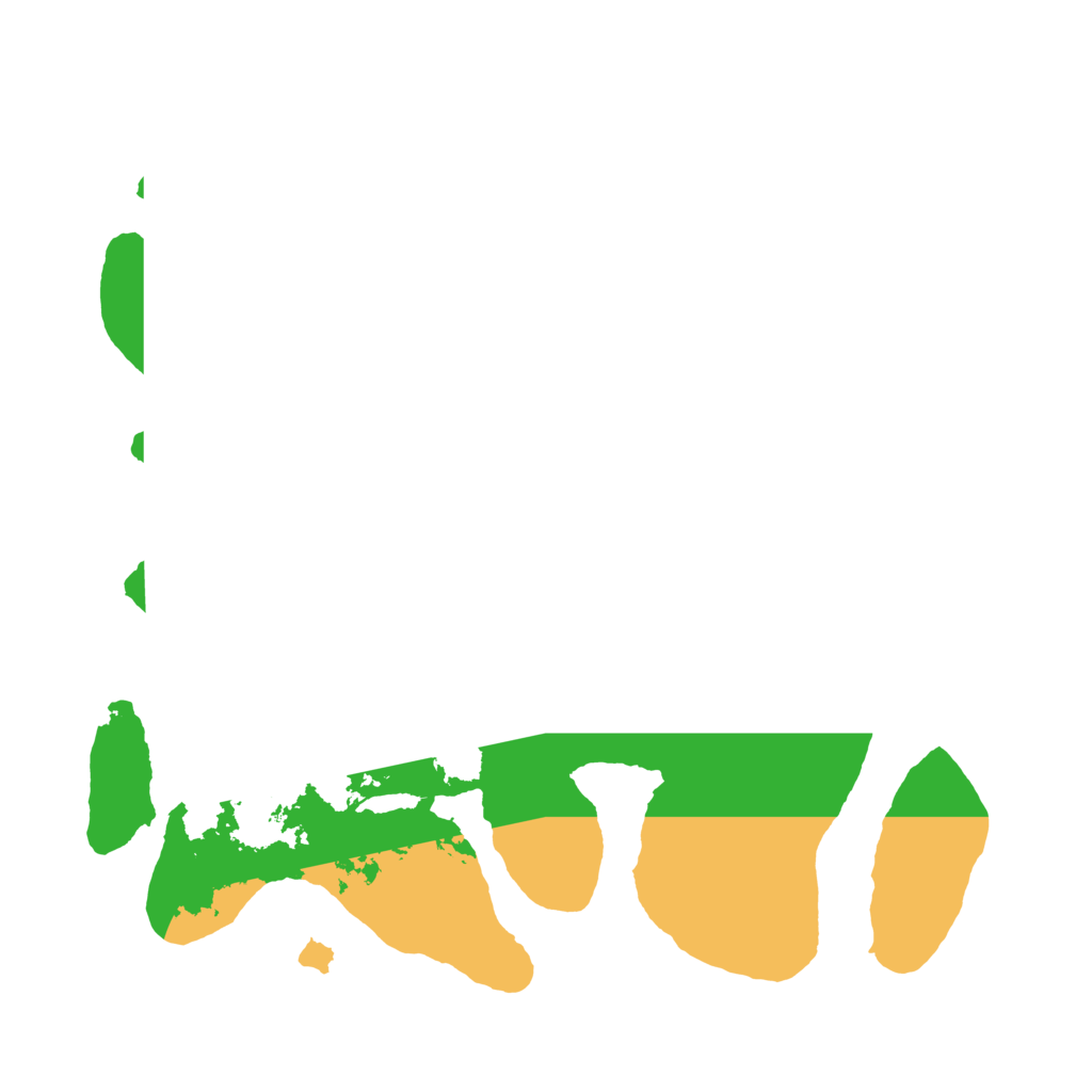 Biome Rust Map: Barren, Size: 3500, Seed: 44231522