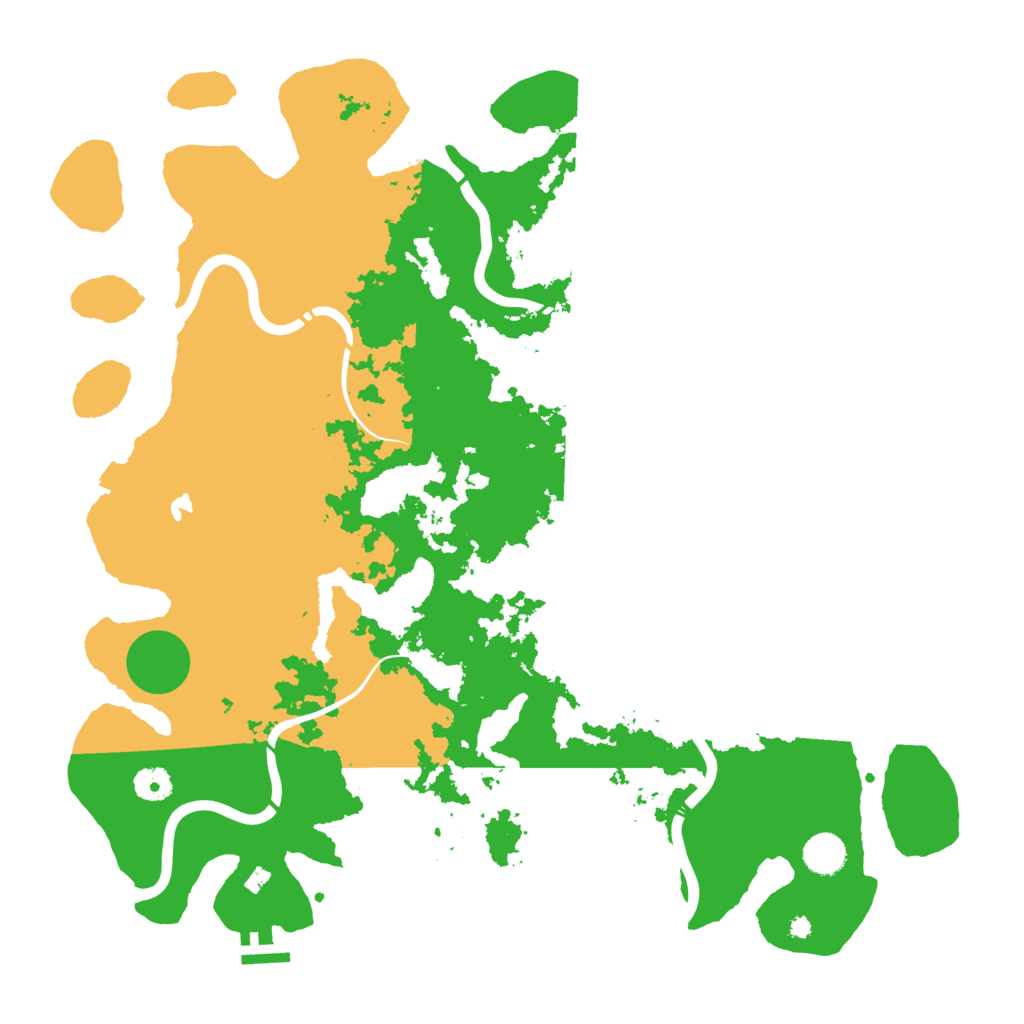 Biome Rust Map: Procedural Map, Size: 4250, Seed: 603298