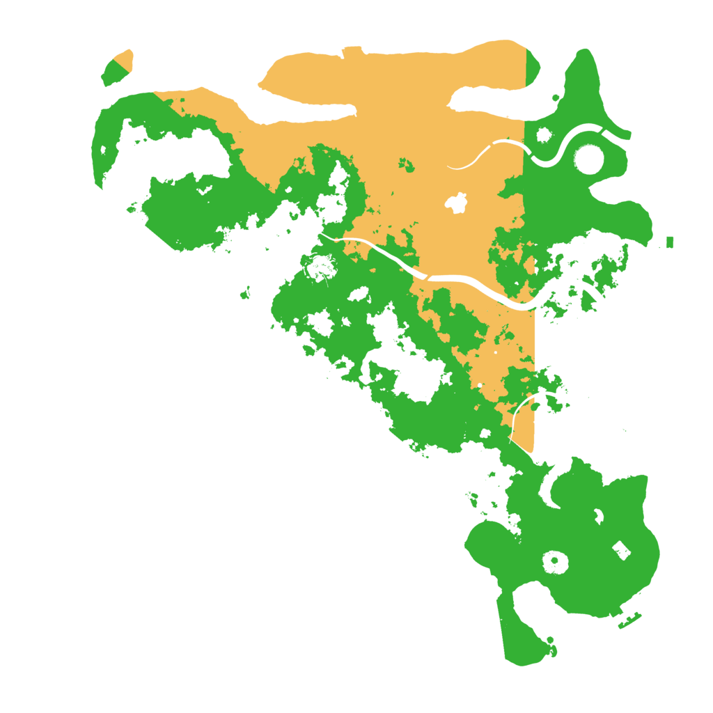 Biome Rust Map: Procedural Map, Size: 4250, Seed: 1256912582