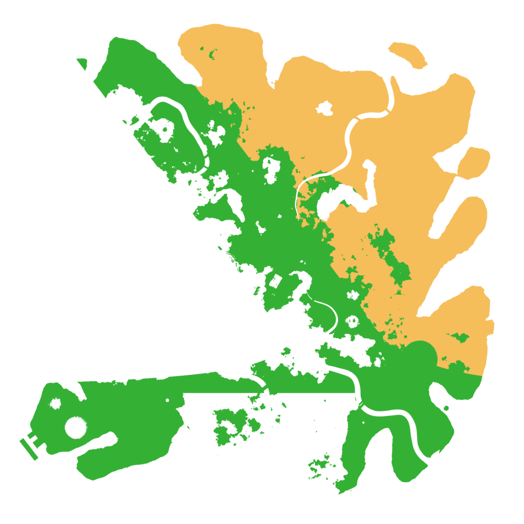 Biome Rust Map: Procedural Map, Size: 4250, Seed: 1220347488