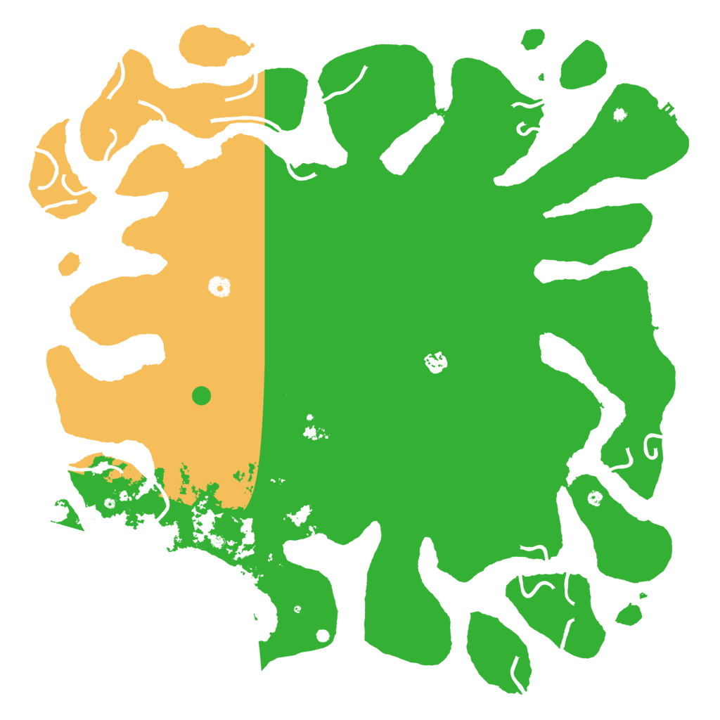 Biome Rust Map: Procedural Map, Size: 5000, Seed: 20210731