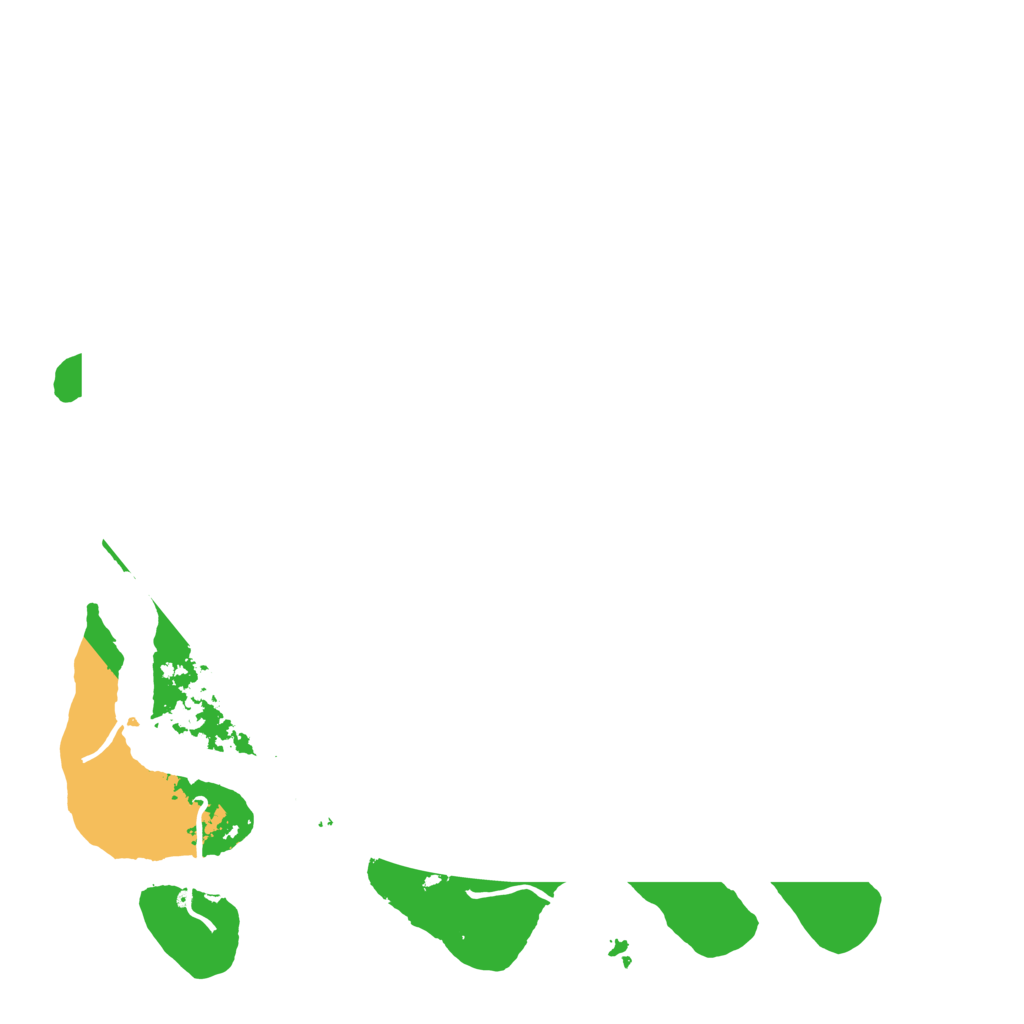 Biome Rust Map: Procedural Map, Size: 4500, Seed: 46523