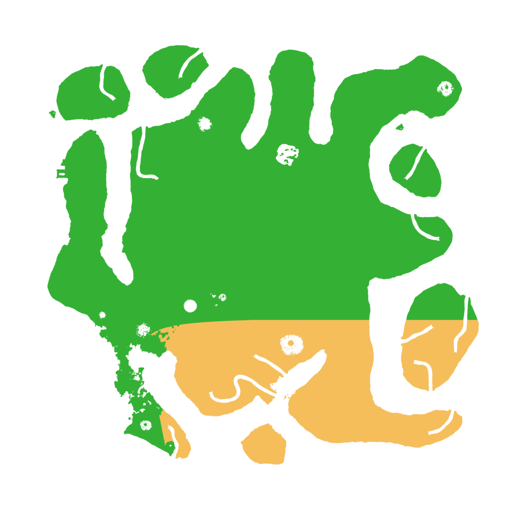 Biome Rust Map: Procedural Map, Size: 3500, Seed: 123214056