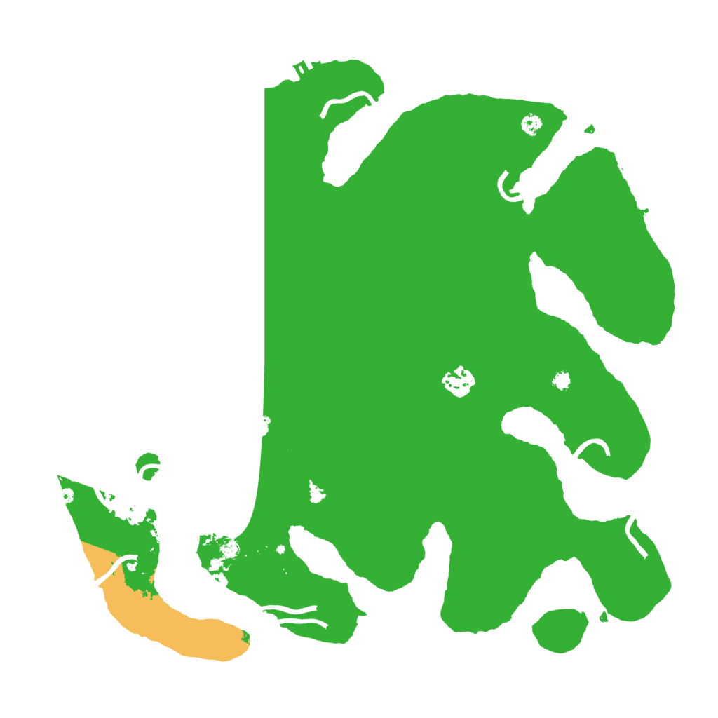 Biome Rust Map: Procedural Map, Size: 3600, Seed: 7171