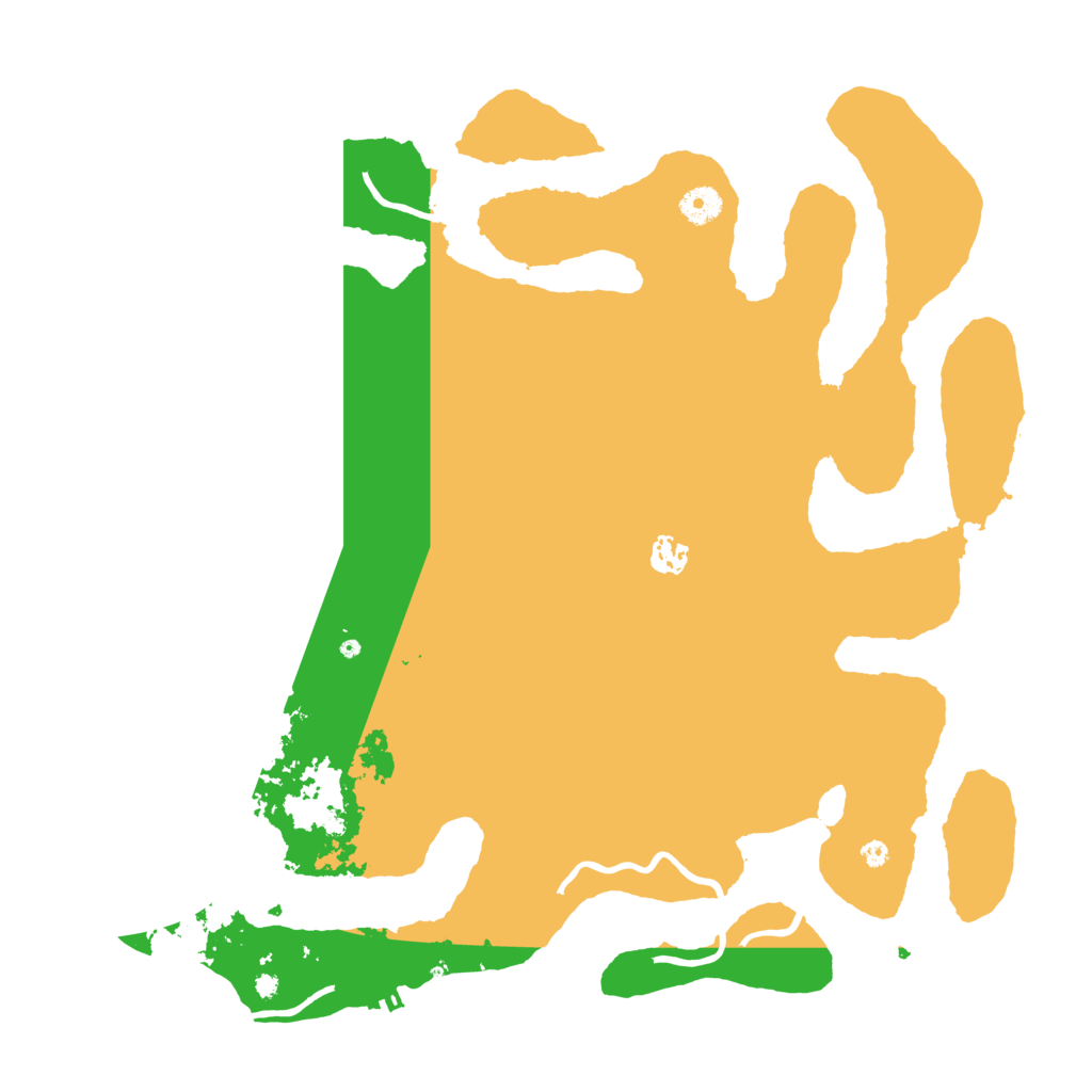 Biome Rust Map: Procedural Map, Size: 4200, Seed: 32145