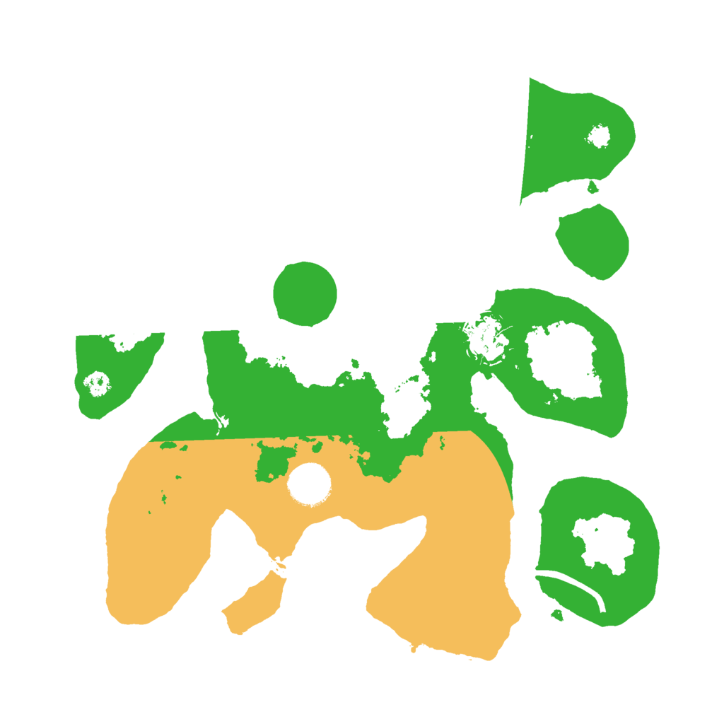 Biome Rust Map: Procedural Map, Size: 3000, Seed: 135153