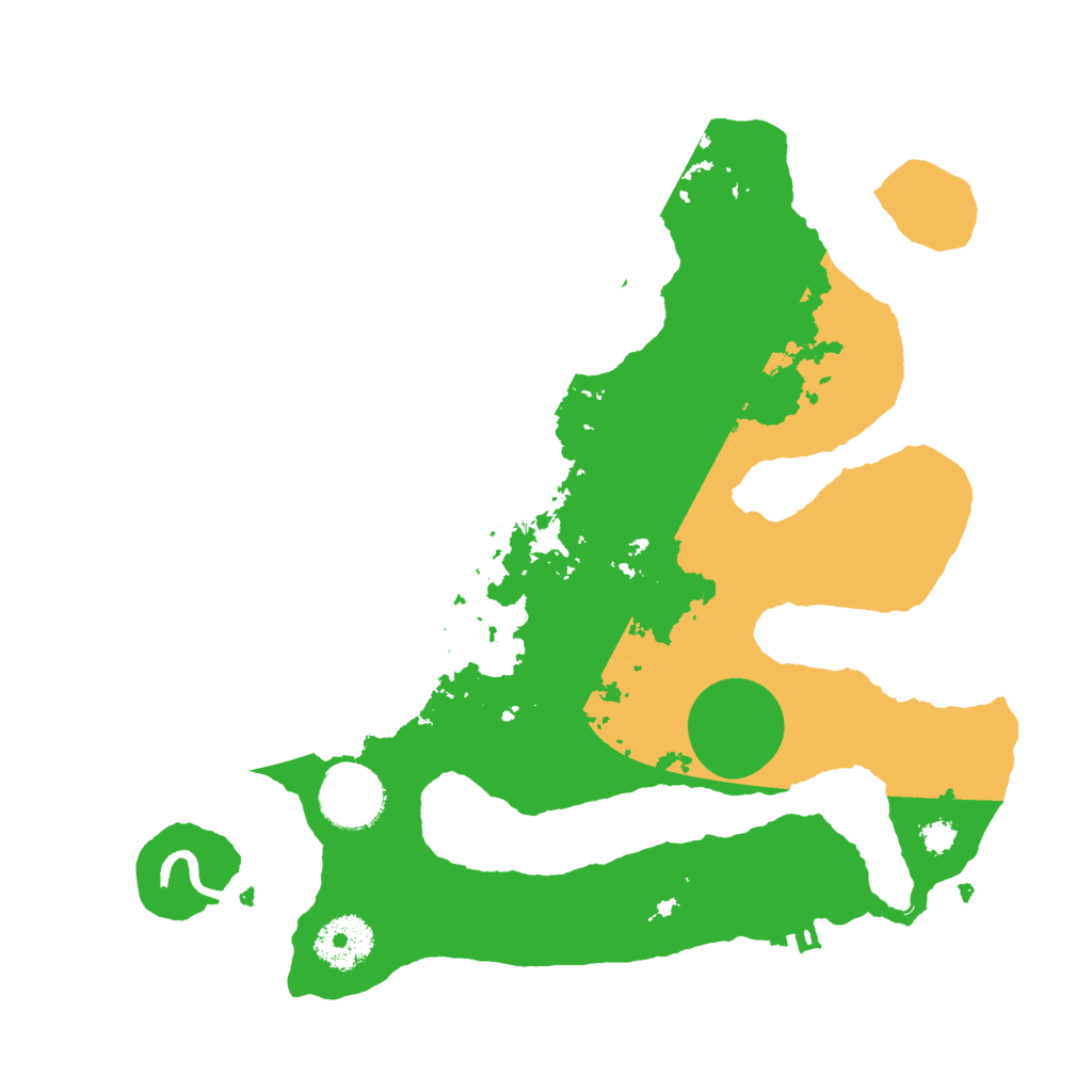 Biome Rust Map: Procedural Map, Size: 3000, Seed: 1744103980