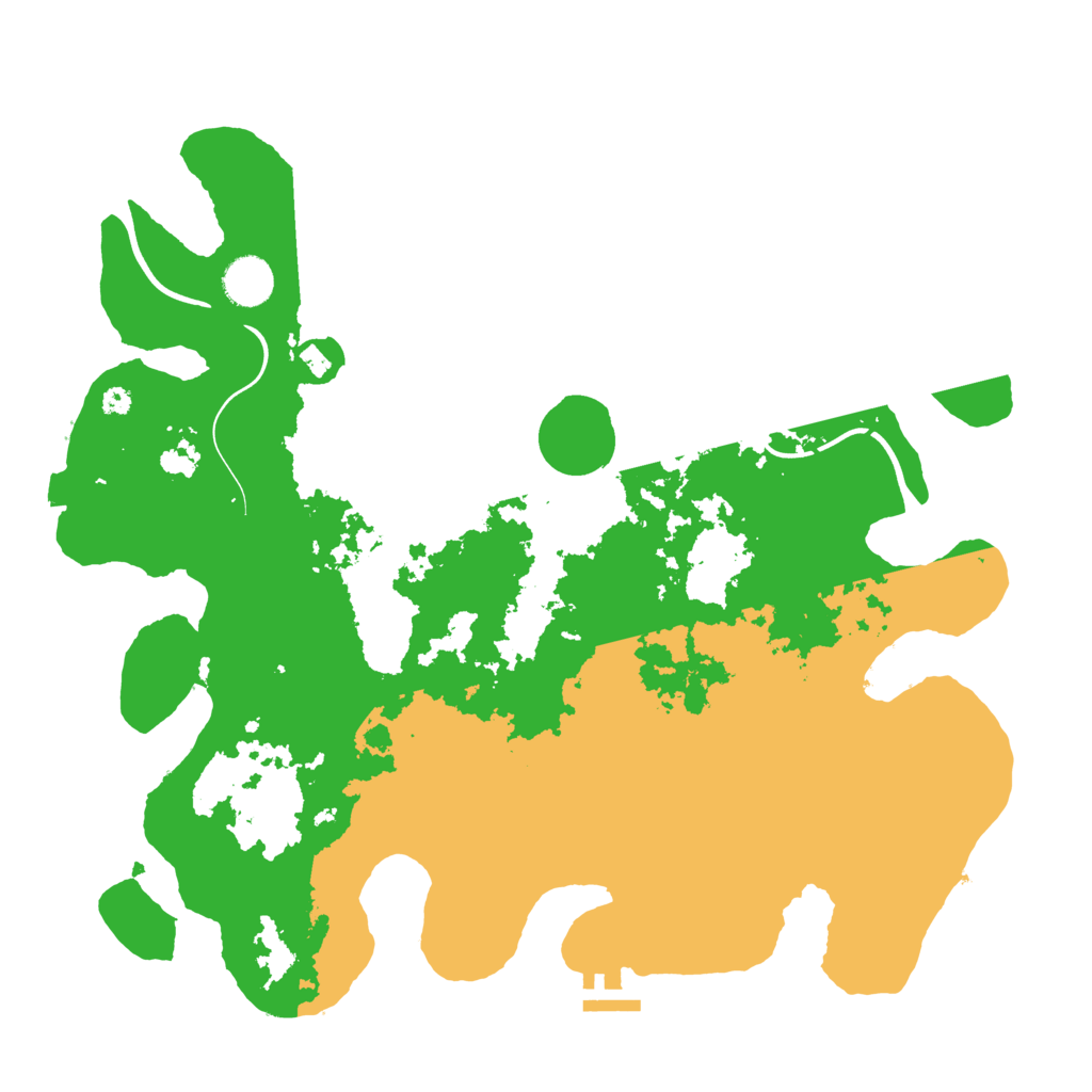 Biome Rust Map: Procedural Map, Size: 3825, Seed: 1