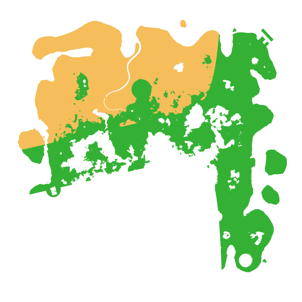 Biome Rust Map: Procedural Map, Size: 4000, Seed: 2043274458