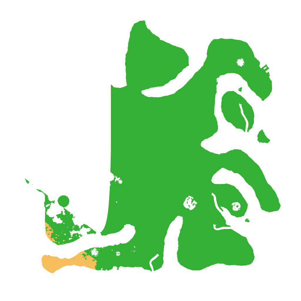 Biome Rust Map: Procedural Map, Size: 3500, Seed: 1328314253