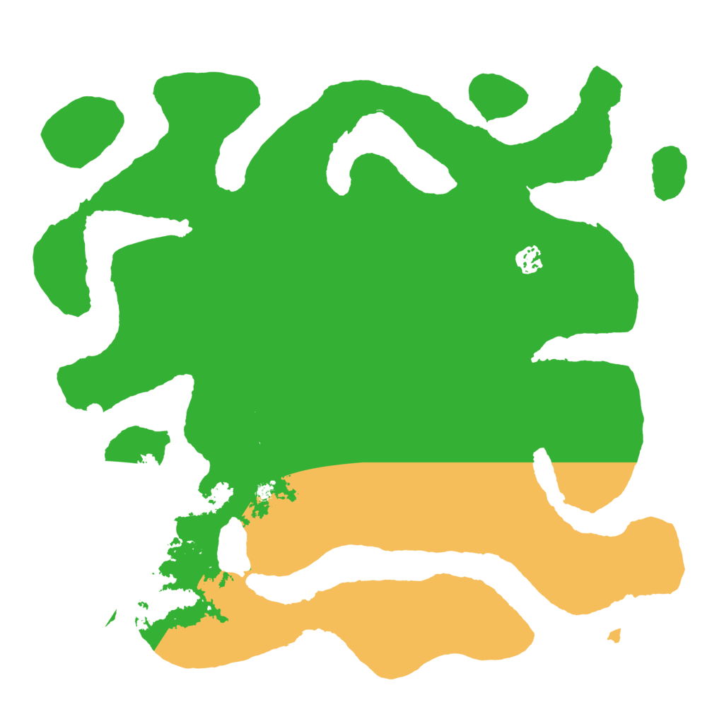 Biome Rust Map: Barren, Size: 4000, Seed: 2016822424