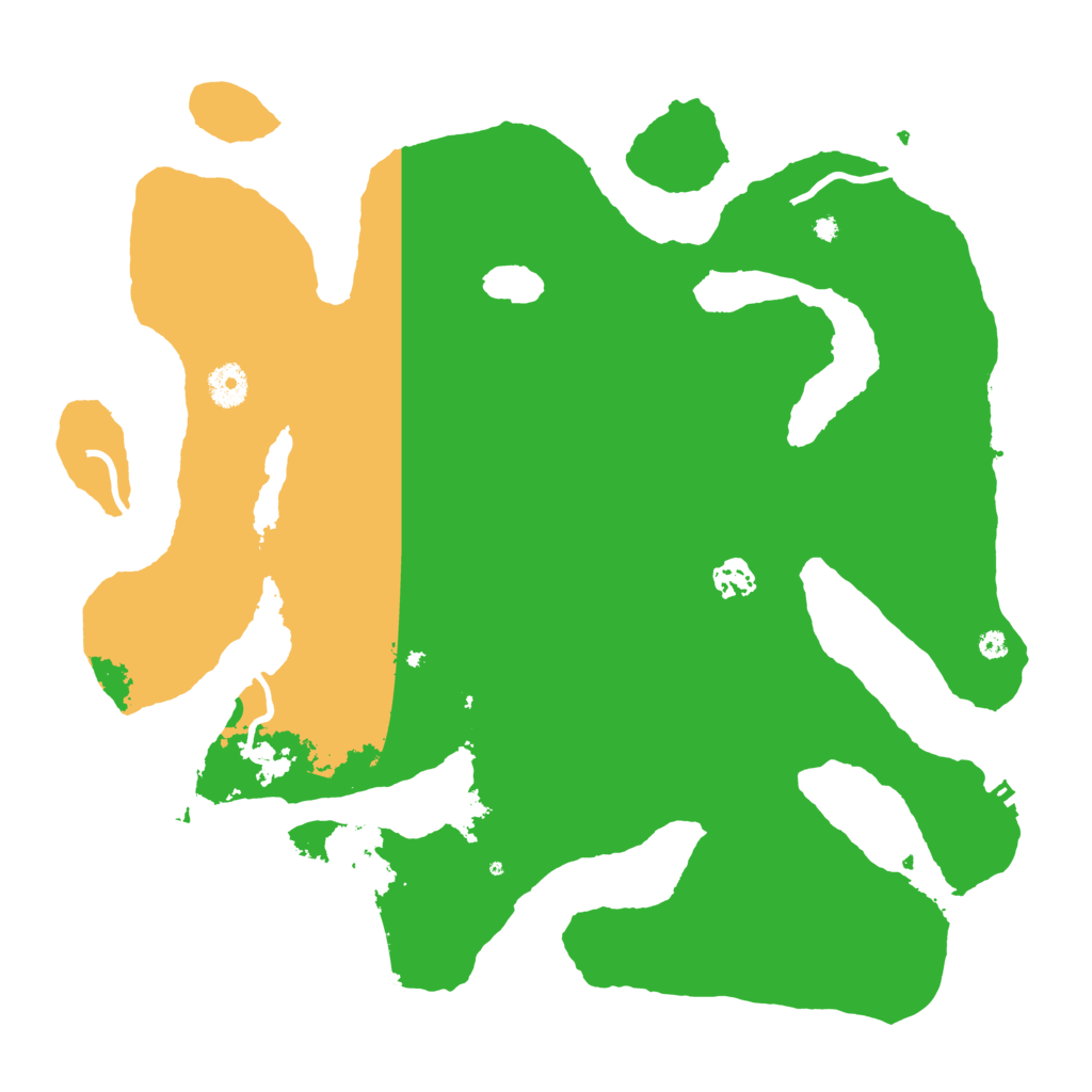 Biome Rust Map: Procedural Map, Size: 3945, Seed: 2147483647