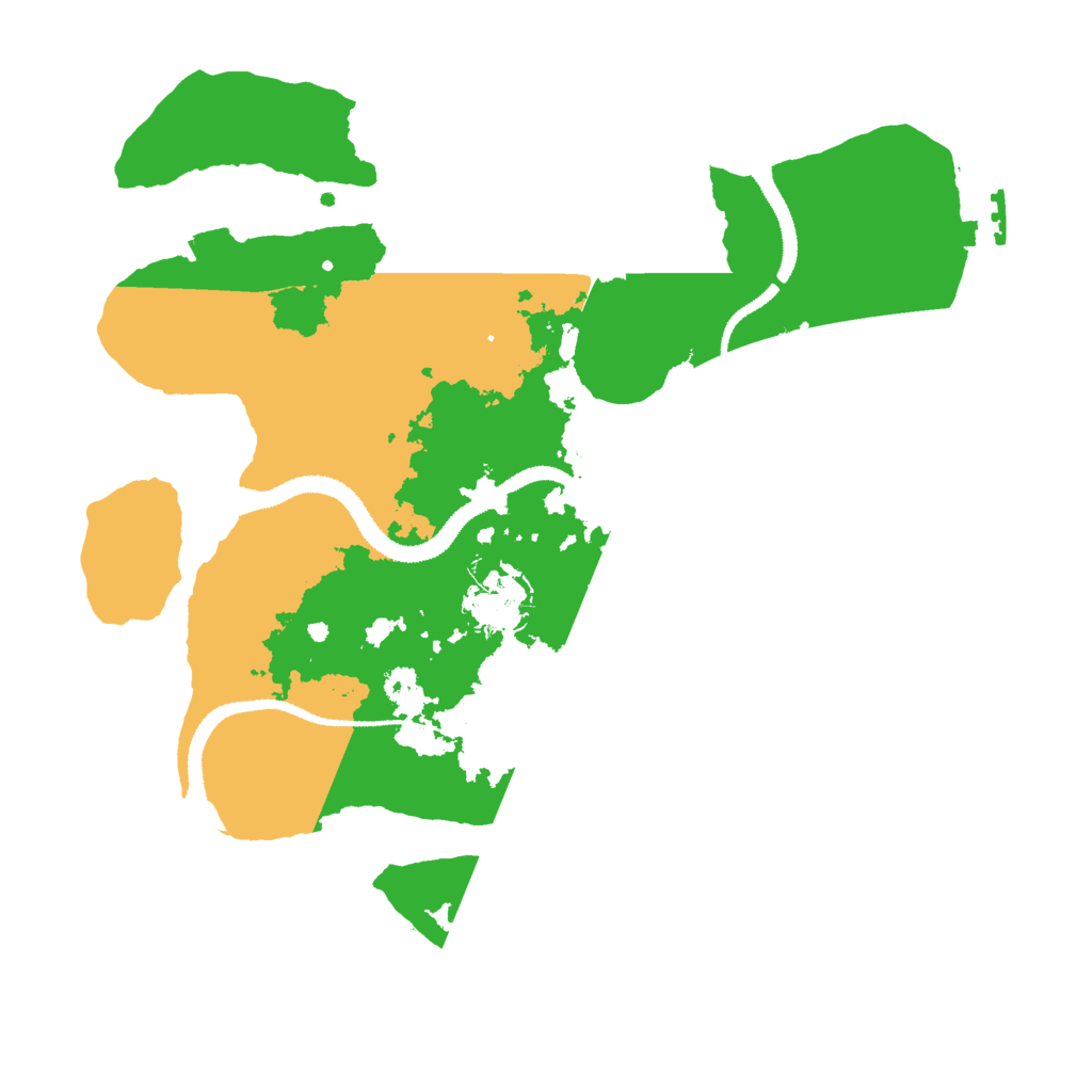 Biome Rust Map: Procedural Map, Size: 3000, Seed: 1741388638