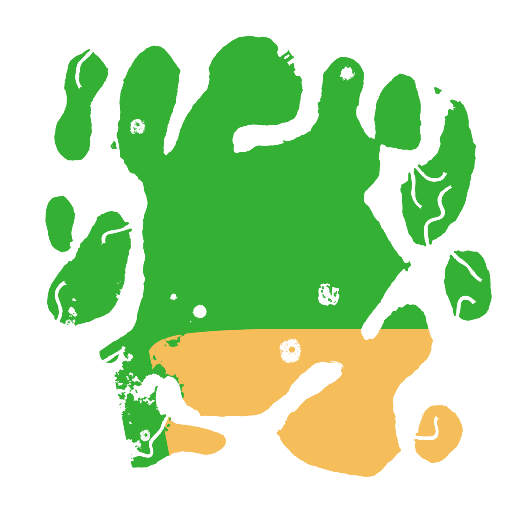 Biome Rust Map: Procedural Map, Size: 3500, Seed: 705575610