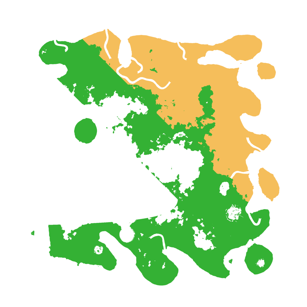 Biome Rust Map: Procedural Map, Size: 3600, Seed: 1695128110