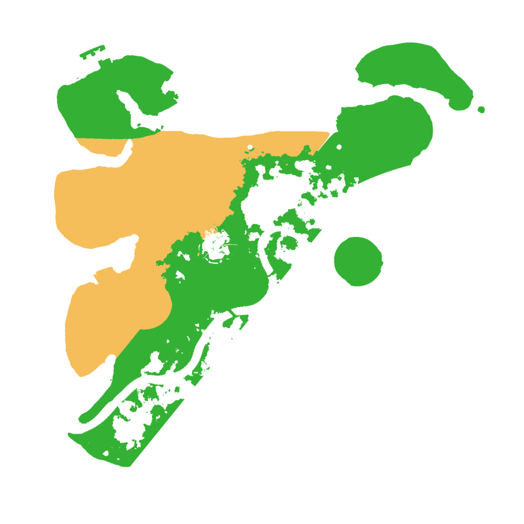 Biome Rust Map: Procedural Map, Size: 3000, Seed: 9561465