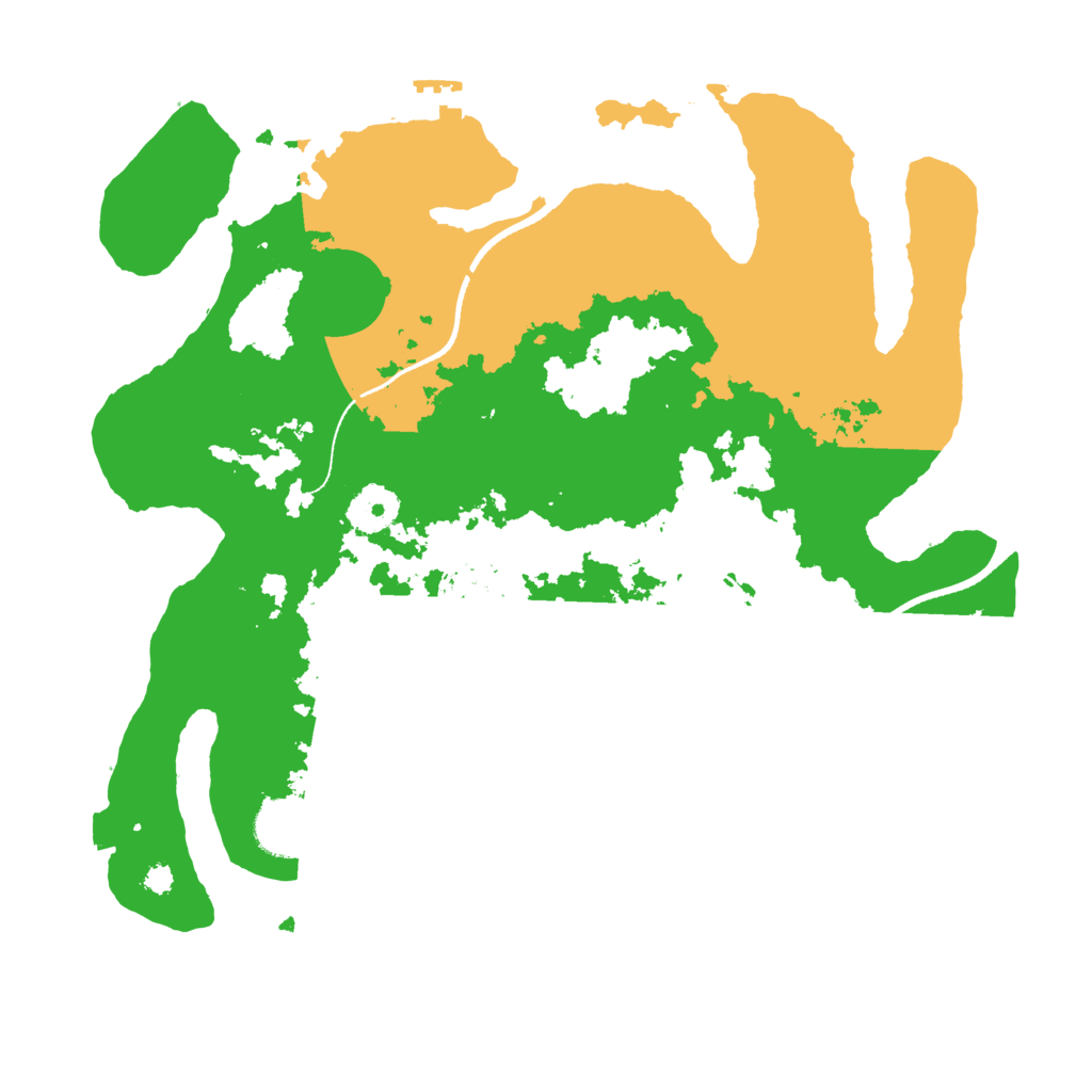 Biome Rust Map: Procedural Map, Size: 3400, Seed: 412