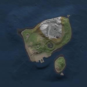 Thumbnail Rust Map: Procedural Map, Size: 1500, Seed: 192583063, 4 Monuments