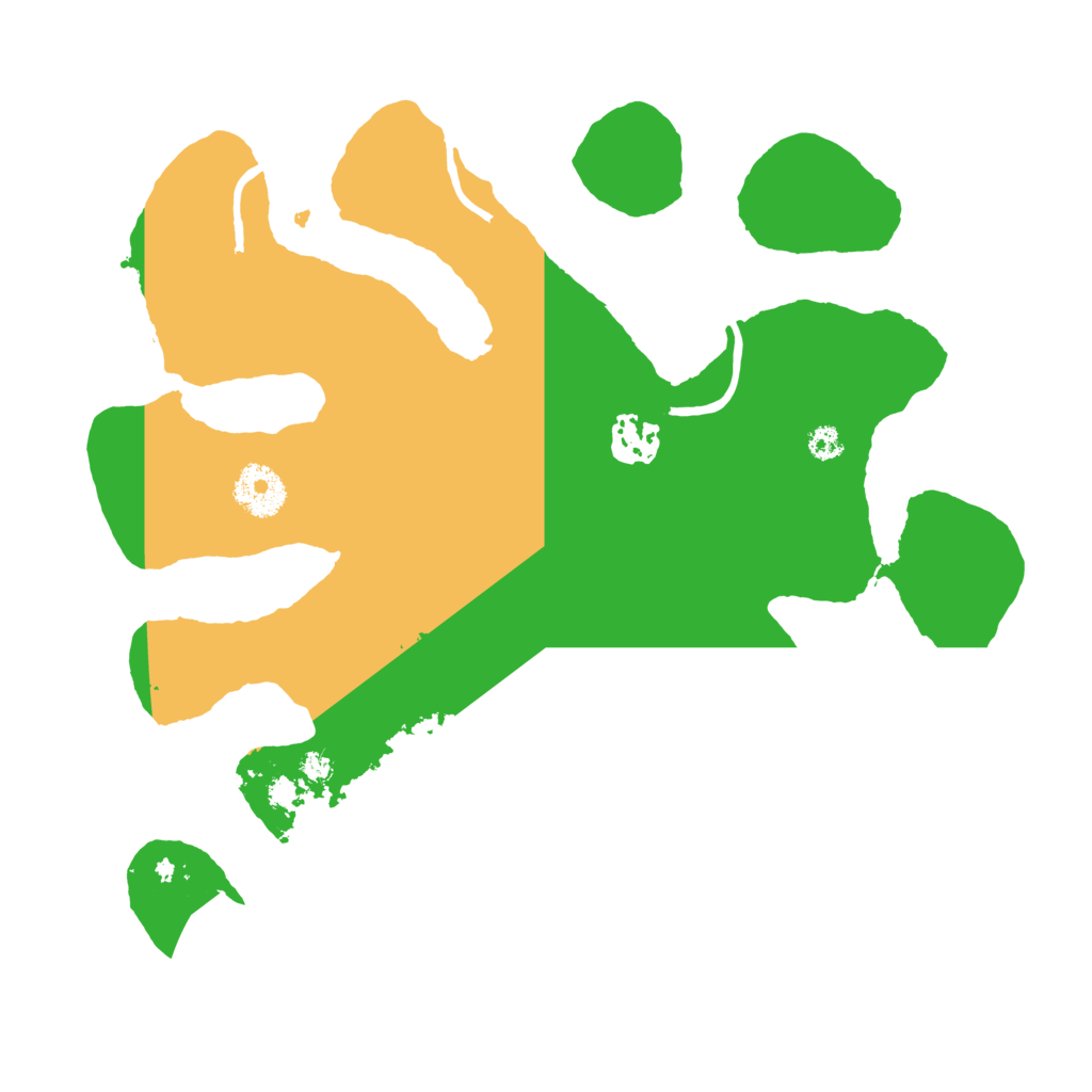 Biome Rust Map: Procedural Map, Size: 3200, Seed: 92222