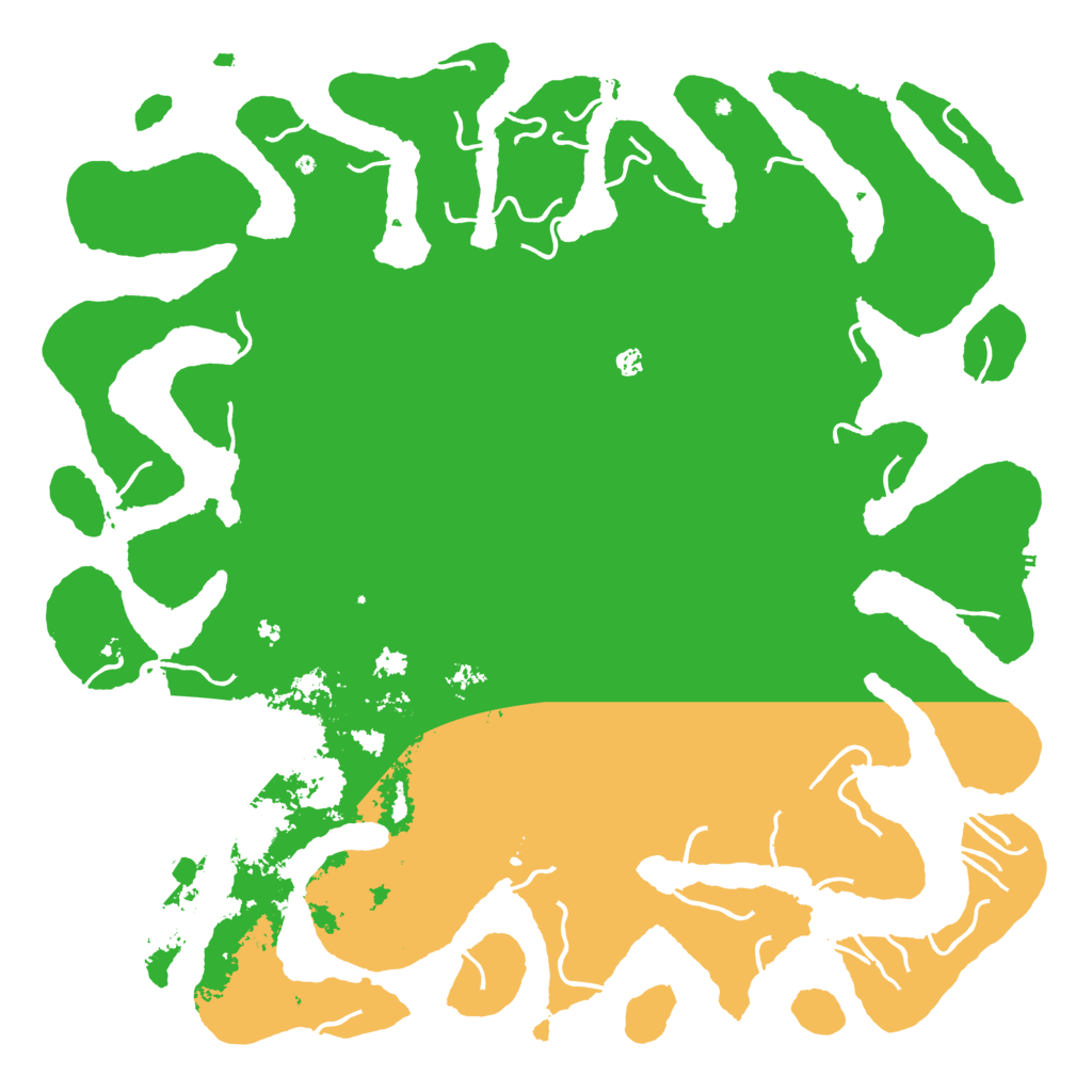 Biome Rust Map: Procedural Map, Size: 6000, Seed: 77655588