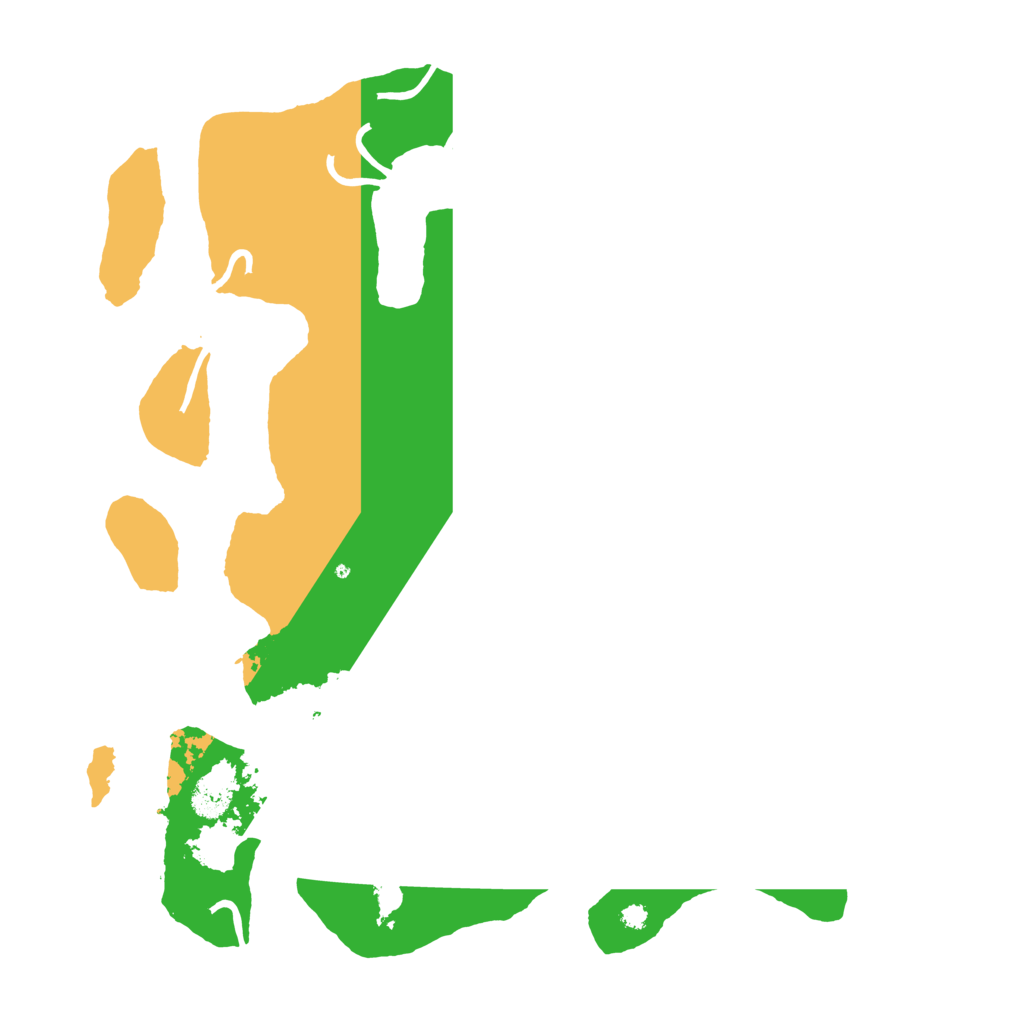 Biome Rust Map: Procedural Map, Size: 3700, Seed: 1254