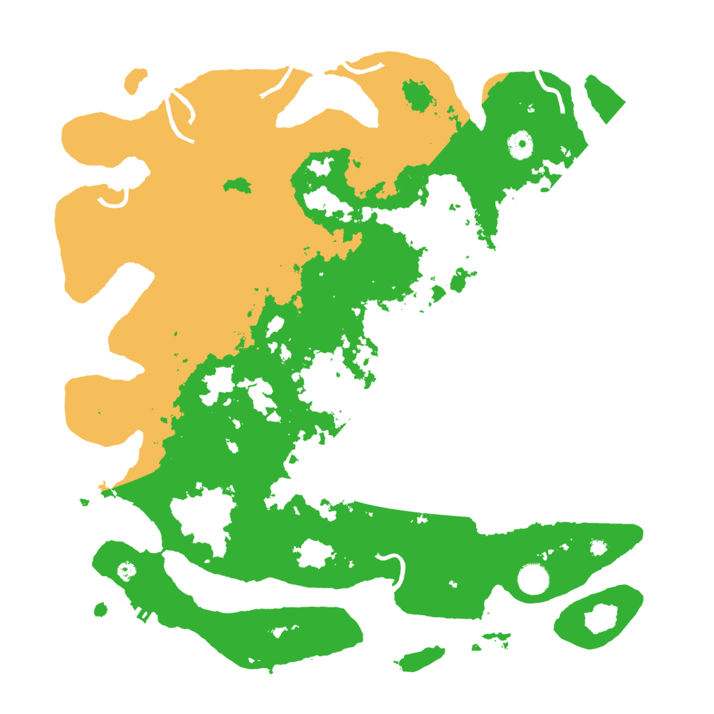 Biome Rust Map: Procedural Map, Size: 4000, Seed: 3630