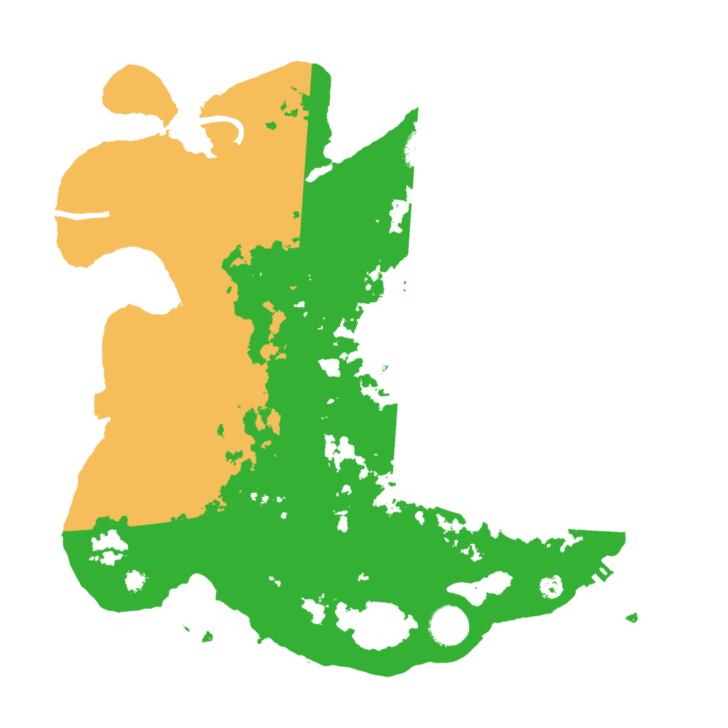 Biome Rust Map: Procedural Map, Size: 3250, Seed: 611323793