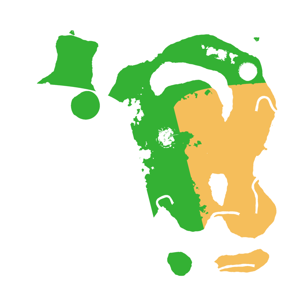 Biome Rust Map: Procedural Map, Size: 3000, Seed: 59936