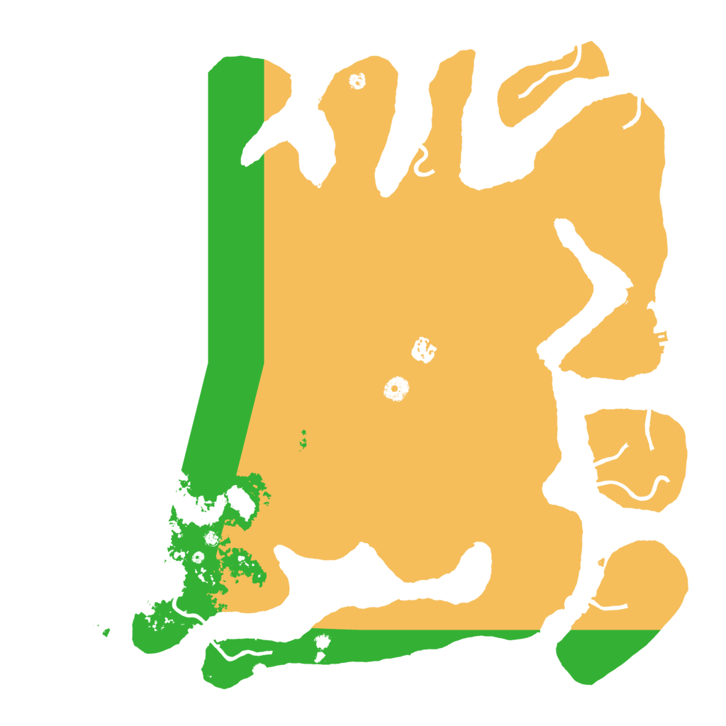 Biome Rust Map: Procedural Map, Size: 4500, Seed: 895