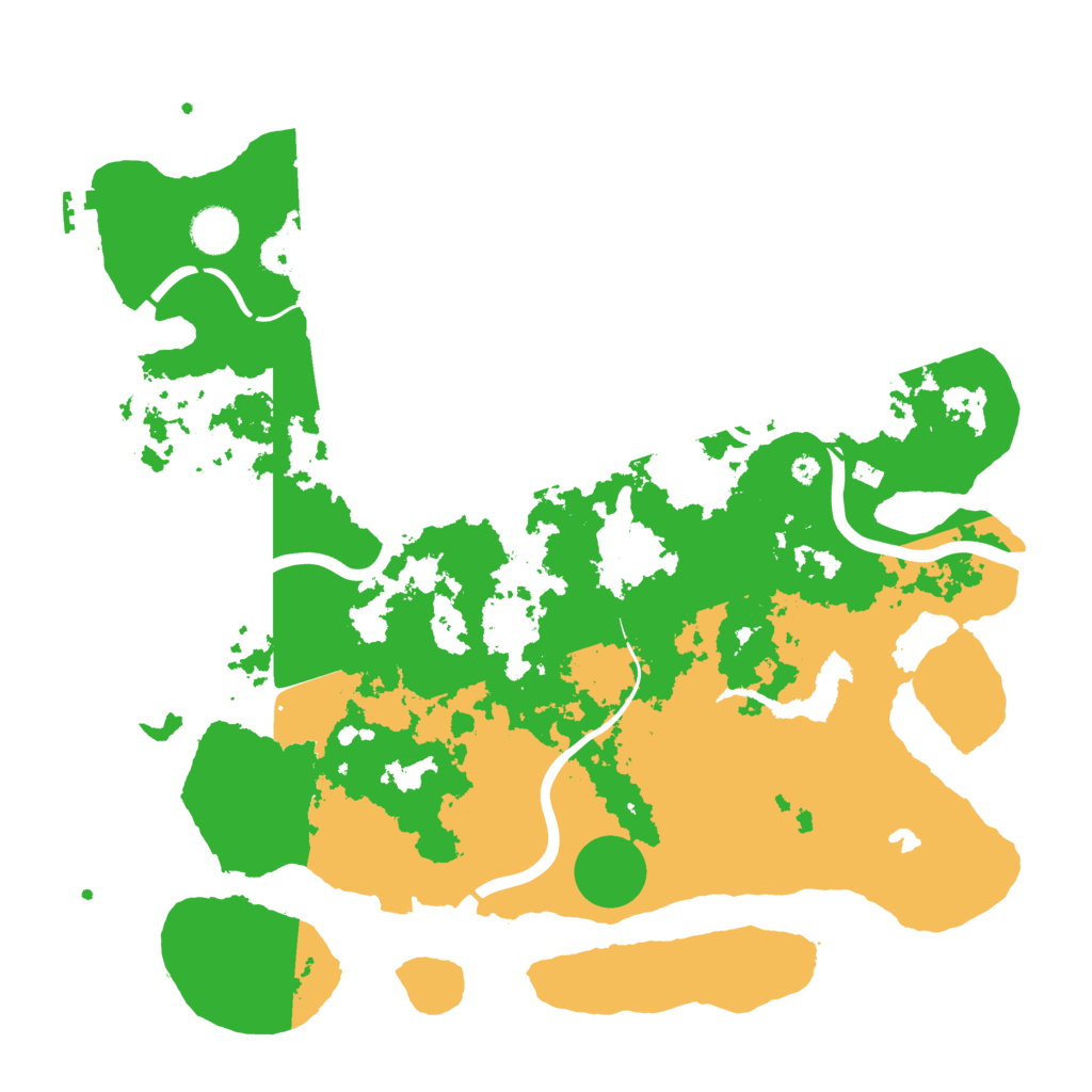 Biome Rust Map: Procedural Map, Size: 4000, Seed: 234694223