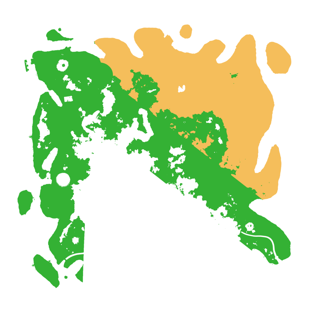 Biome Rust Map: Procedural Map, Size: 4000, Seed: 856216427
