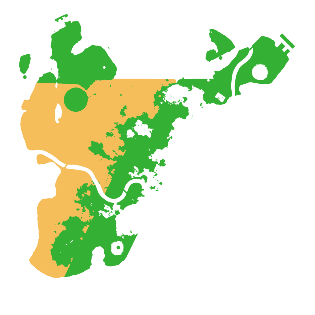 Biome Rust Map: Procedural Map, Size: 3500, Seed: 1490037719