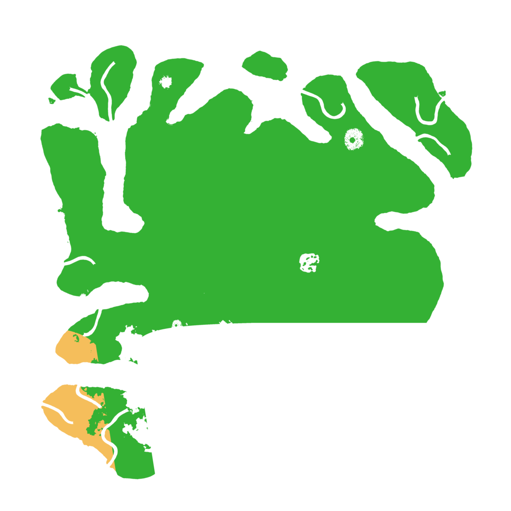 Biome Rust Map: Procedural Map, Size: 3750, Seed: 371350418