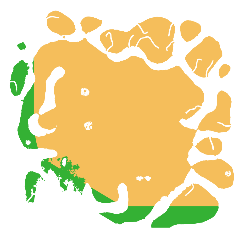 Biome Rust Map: Procedural Map, Size: 4300, Seed: 19992