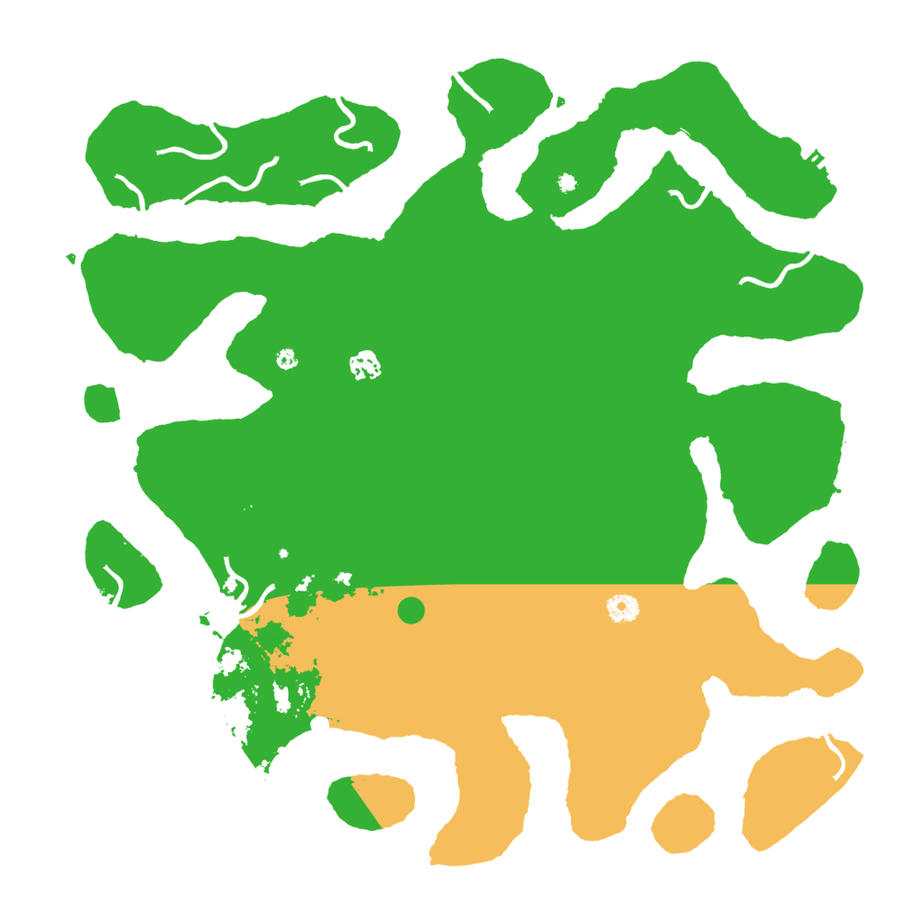 Biome Rust Map: Procedural Map, Size: 4500, Seed: 460356767