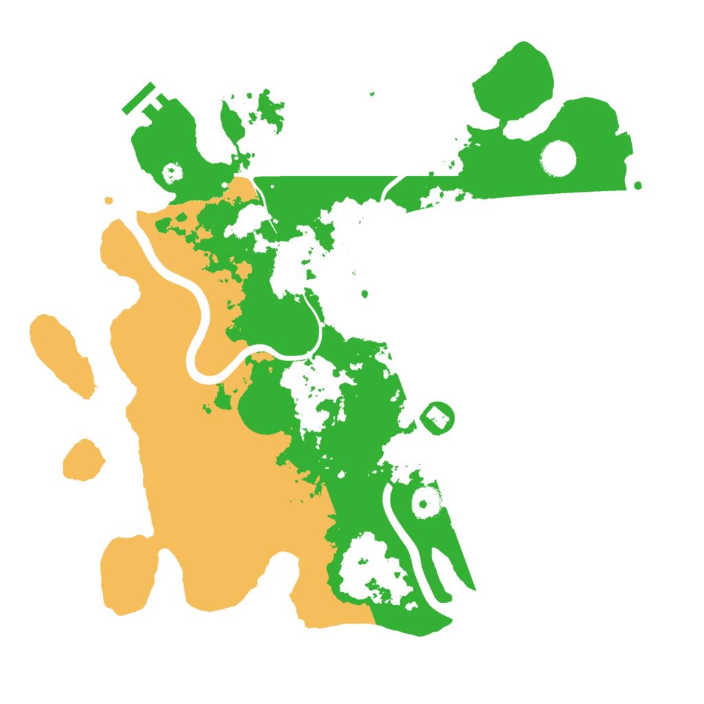 Biome Rust Map: Procedural Map, Size: 3505, Seed: 89261816